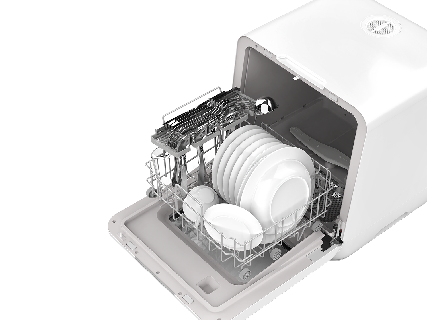The Countertop Dishwasher - Hammacher Schlemmer