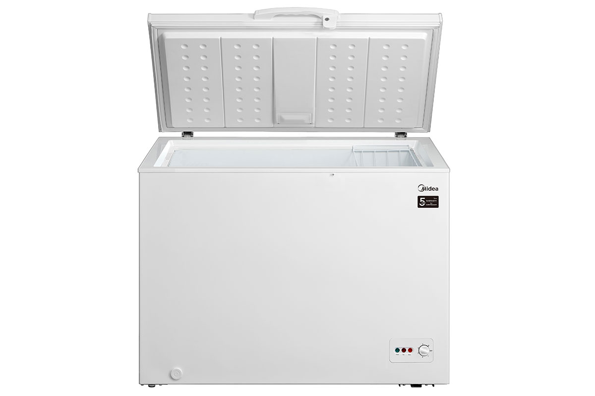 D.S. Maharaj Ltd - The Midea 10 cu. ft. Chest Freezer offers more storage  so you can stock up on frozen foods. With so much space, organize items by  categories or purchase