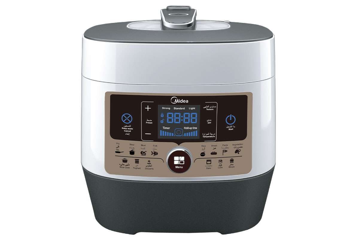 Stainless Steel 6L Electric Pressure Multicooker Midea Gulf