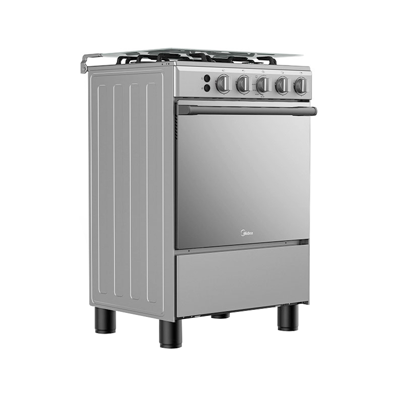 Cocina a gas 4 hornillas 50cm silver General Electric –