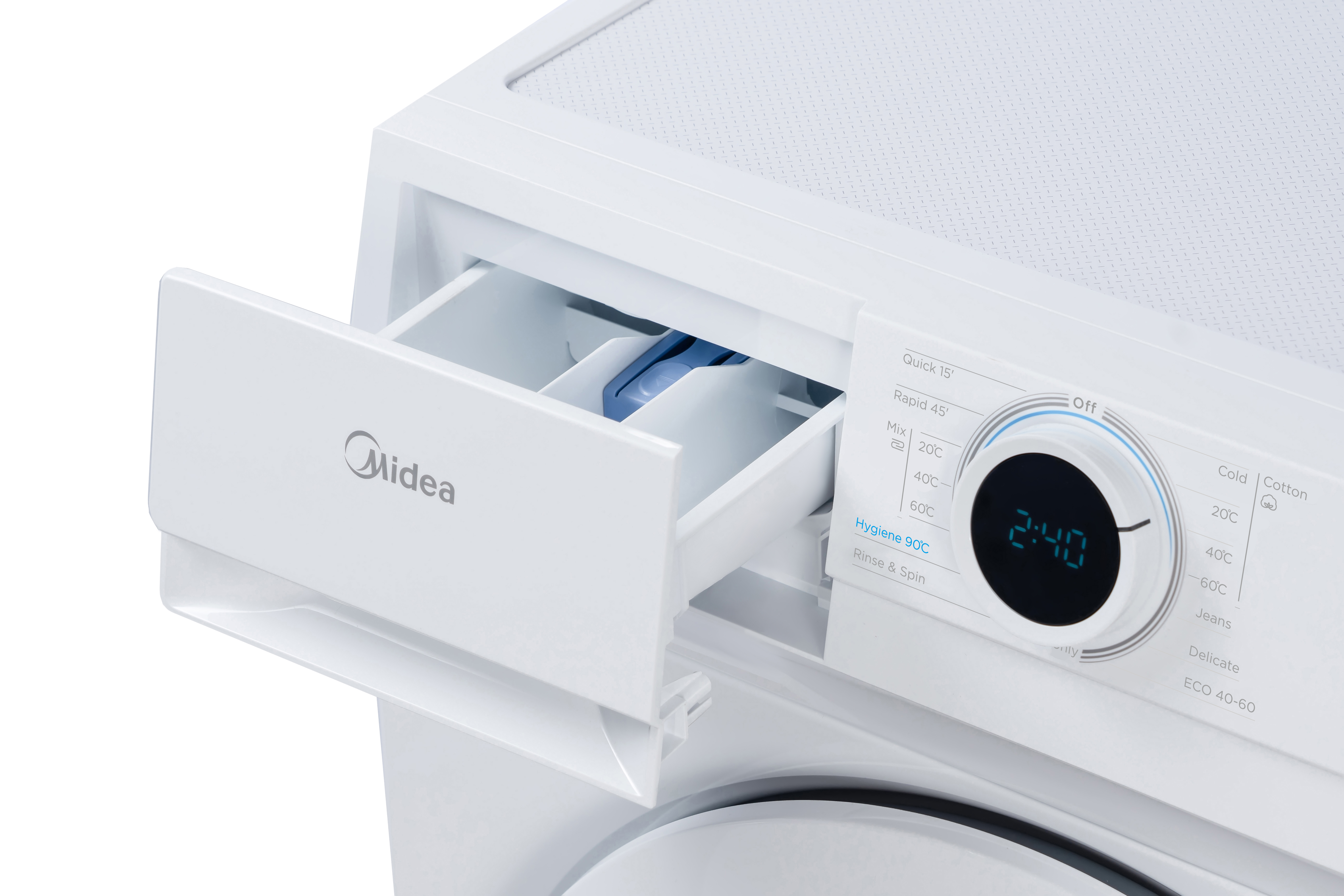 midea mf20ew80wb freestanding washing machine