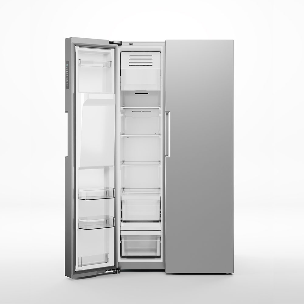 low cost side by side refrigerator